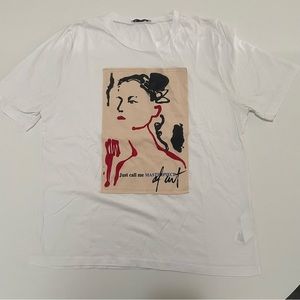 Zara graphic T-shirt
